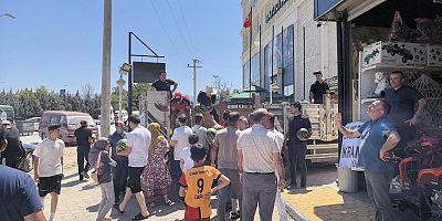 12 ton karpuz 20 dakikada bitti