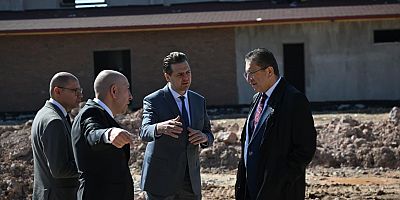 BAŞKAN TİRYAKİ’DEN ŞANTİYE DENETİMİ