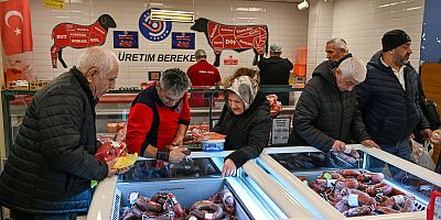BAŞKENT MARKET VE MOBİL MARKETLERLE YERLİ BESİ ET SATIŞI DEVAM EDİYOR