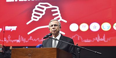 MANSUR YAVAŞ ABB PERSONELİNE ZAM ORANINI AÇIKLADI