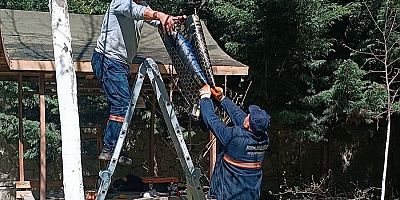 Pursaklar Belediyesi’nden Parklarda Bakım Seferberliği