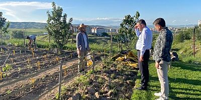 Pursaklar’da Ata Tohumları Ata Bahçesinde Toprakla Buluştu