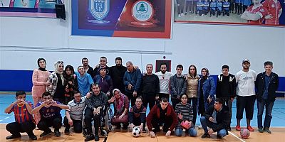 Pursaklar’da Özel Gereksinimli Vatandaşlar için Spor Vakti