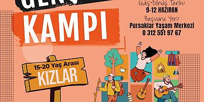 Pursaklar Gençlik Kampı Ateşini Yakıyor