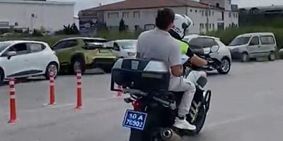 Sınava geç kalan öğrencilerin yardımına polis yetişti