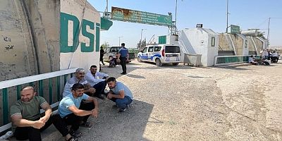 Sulama kanalında akıntıya kapıldı! Ekipler seferber oldu